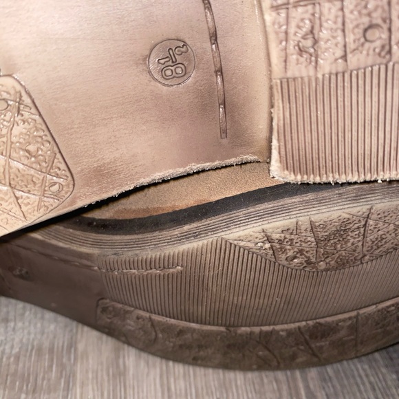 EUC Diba True College Days distressed ankle boots size 8.5 - Picture 7 of 9